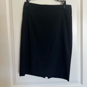 J.crew Women’s Bi Stretch black pencil skirt